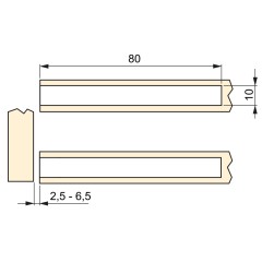 CIERRE LATCH 80MM Ø10