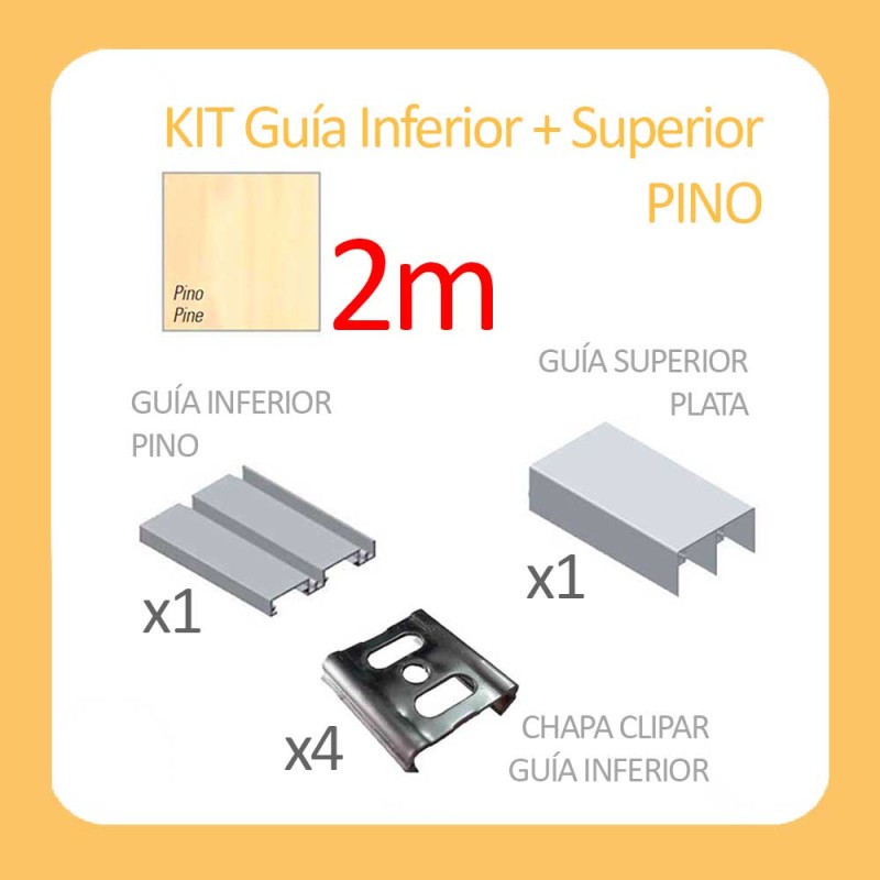 KIT GUIA INF+SUP 80