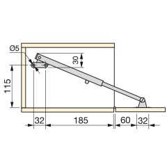 COMPAS RETEN 185/298MM AL 1231462