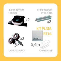 KIT PUERTA TIRADOR RT 16