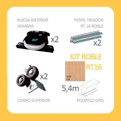 KIT PUERTA TIRADOR RT 16