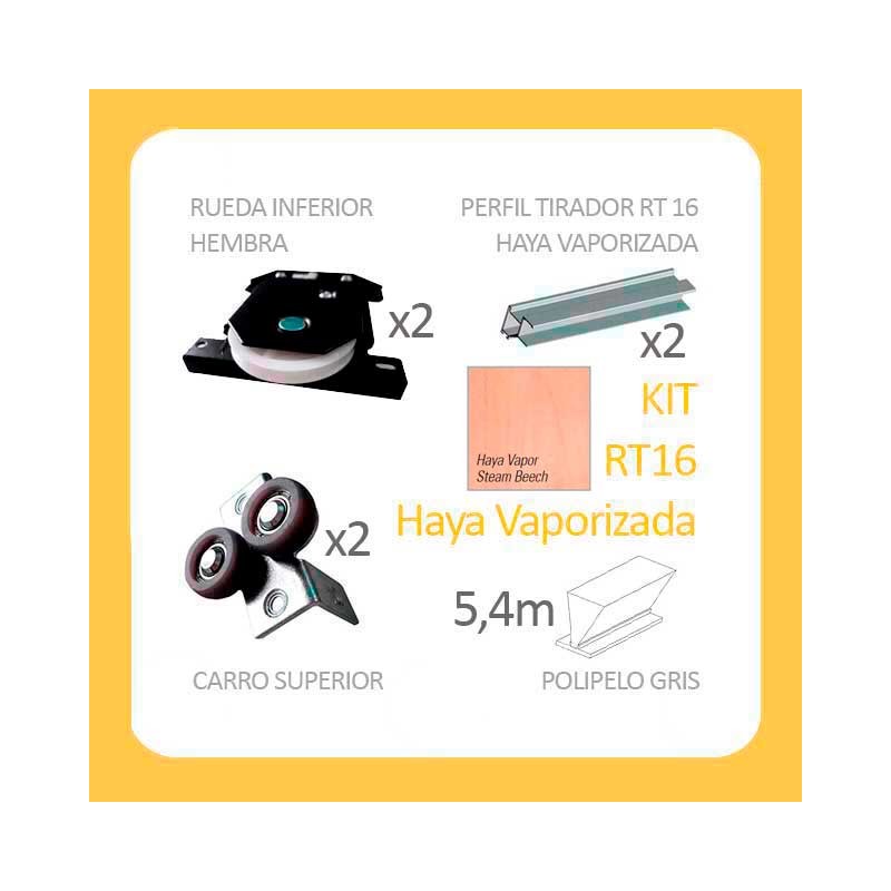 KIT PUERTA TIRADOR RT 16