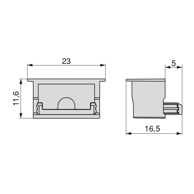 ACCE P/PERFIL PLANO EMP LYNX GR 5146921