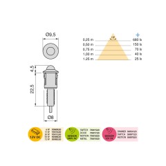 APLIQUE LED SPOT CR 7015611