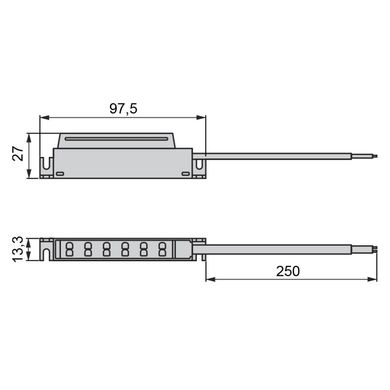 CABLE DIST 0.25 MT 12V 7065715