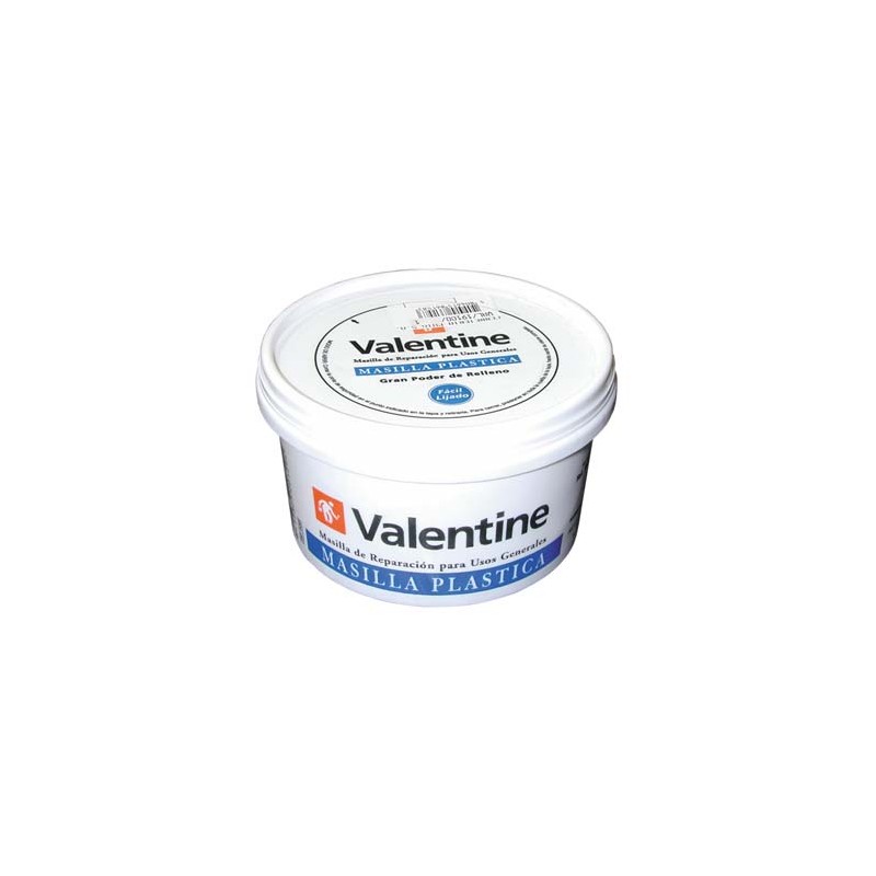 MASILLA PLASTICA BLANCA VALENTINE 250 ML