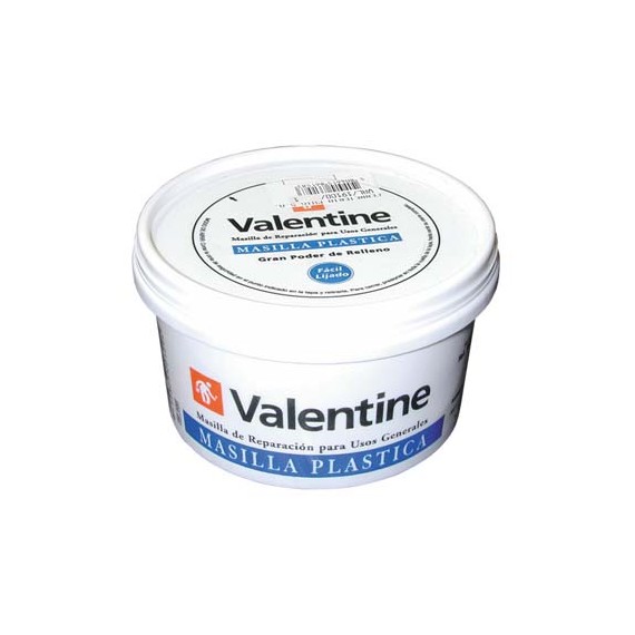 MASILLA PLASTICA BLANCA VALENTINE 250 ML