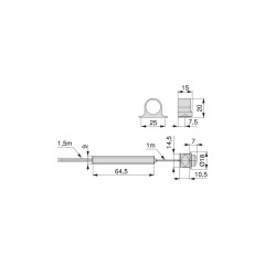 SENSOR POINT MOTION MOVIMIENTO 12V DC 24V DC 5023120