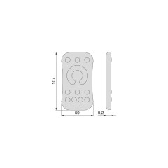 MANDO DIMMER P/CONTROLADOR LED 5205720