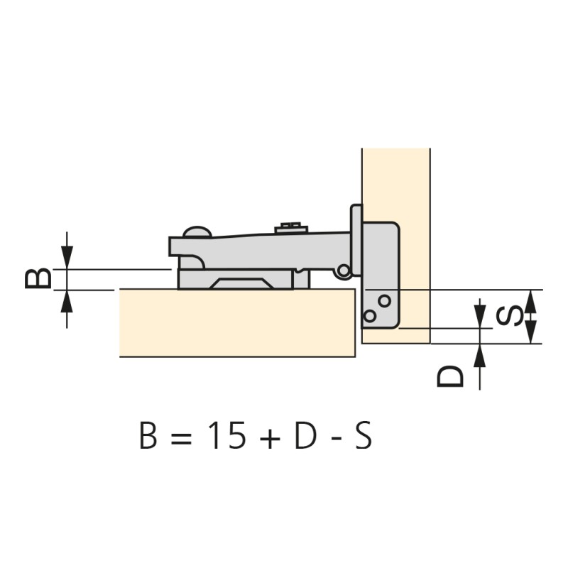 BISAGRA X91N 35 CLIP RECTA MNI T48 1040807