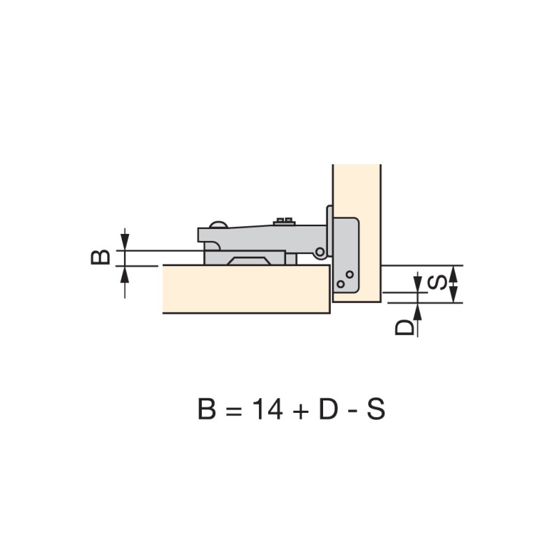 BISAGRA 35 RECTA C95 110º M/TOR (012381-2) 1236107