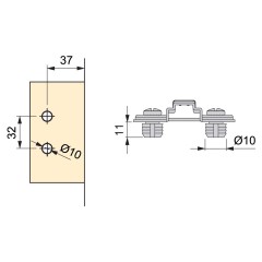 BASE C91 EXC CLIP C.0 M/T10 1003707