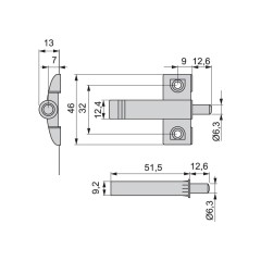 PISTON AMORTIGUADOR 14MM MINIDAMP 2 1265721