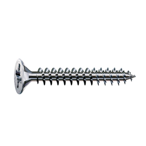 TORNILLO POZI DRIVE ABC SPAX CABEZA PLANA GALVANIZADO