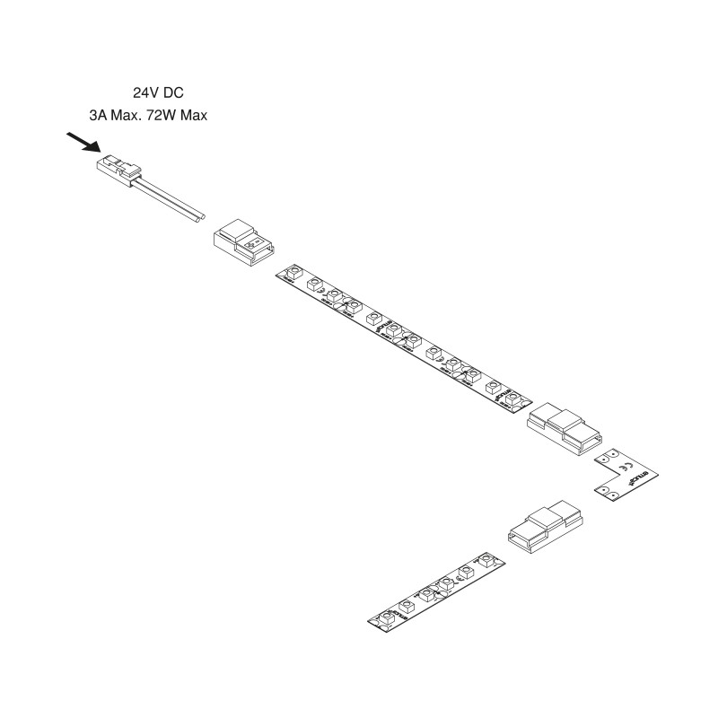 CABLE LED LYNX S 8MM (24V) 5206720