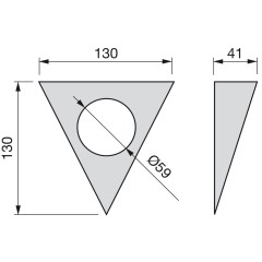 SOP TRIANGULAR P/HALOG NI SAT 7056851