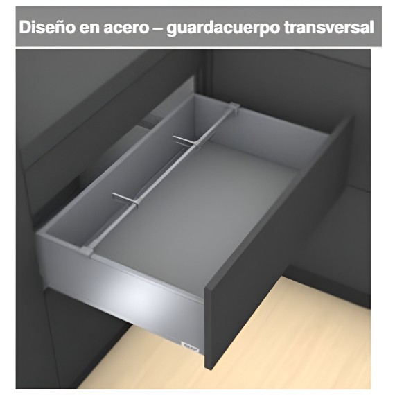 SISTEMA DIVISIÓN GUARDACUERPO TRANSVERSAL