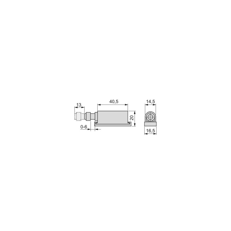 CIERRE PUSH LATCH CORTO 40,5MM