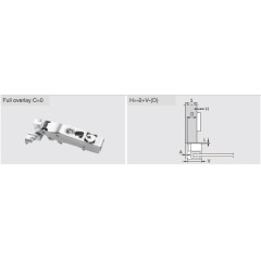 BISAGRA PIVOT-PRO C80 SOFT PERFIL ALUMINIO RECTA M/TOR