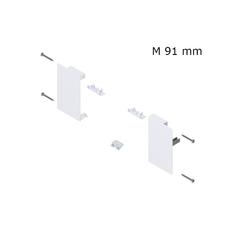 FIJACION FRONTAL MVX CAJON INTERIOR BLANCO