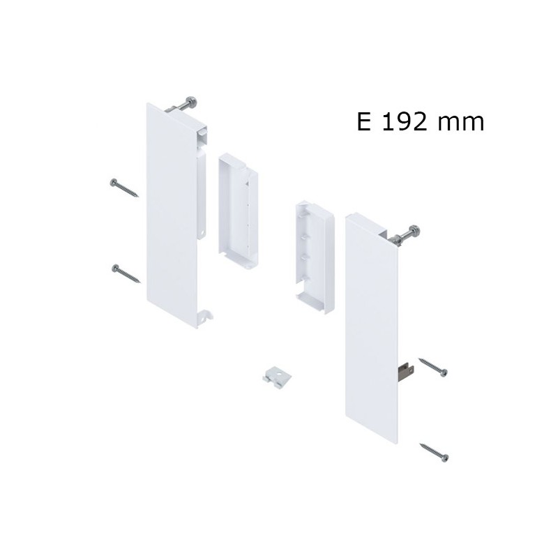 FIJACION FRONTAL MVX CAJON INTERIOR BLANCO