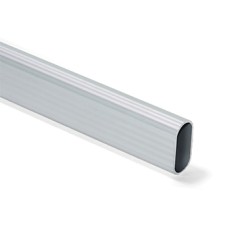 TUBO 30X15 ALUMINIO MATE