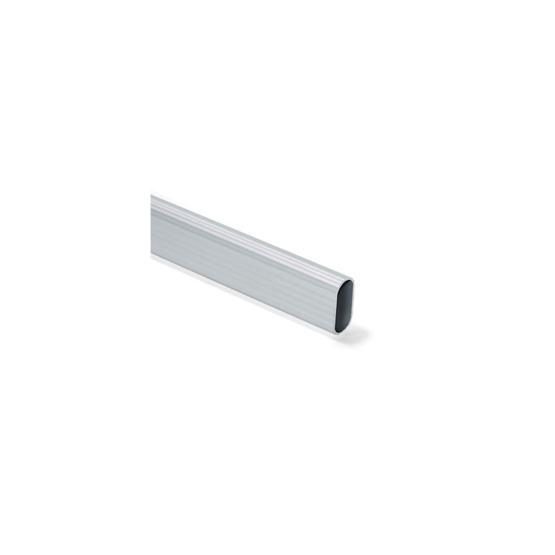 TUBO 30X15 ALUMINIO MATE