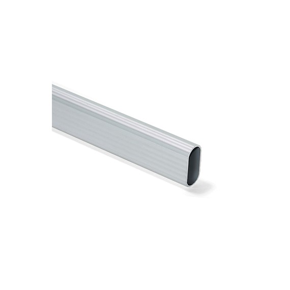TUBO 30X15 ALUMINIO MATE