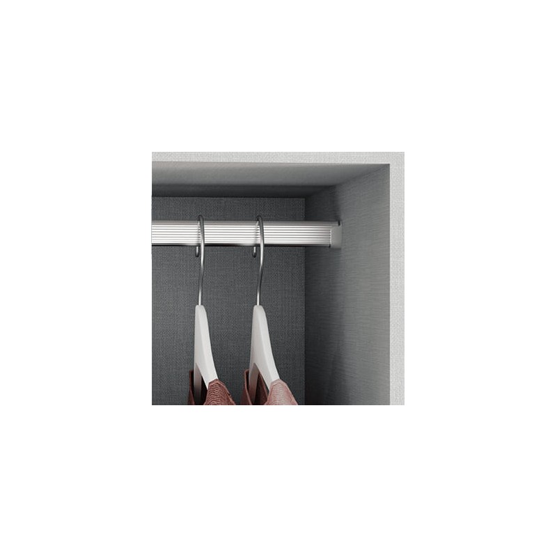 TUBO 30X15 ALUMINIO MATE