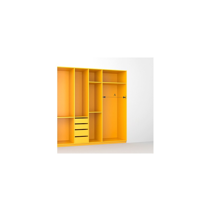 JUEGO SOPORTE LATERAL ARMARIO LUXE