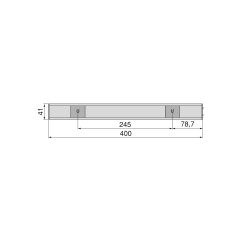 APLIQUE KAUS PROX 600MM 3W