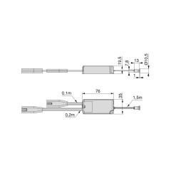 SENSOR POINT SWITCH SIMPLE INTERRUPTOR 240V AC 5040525