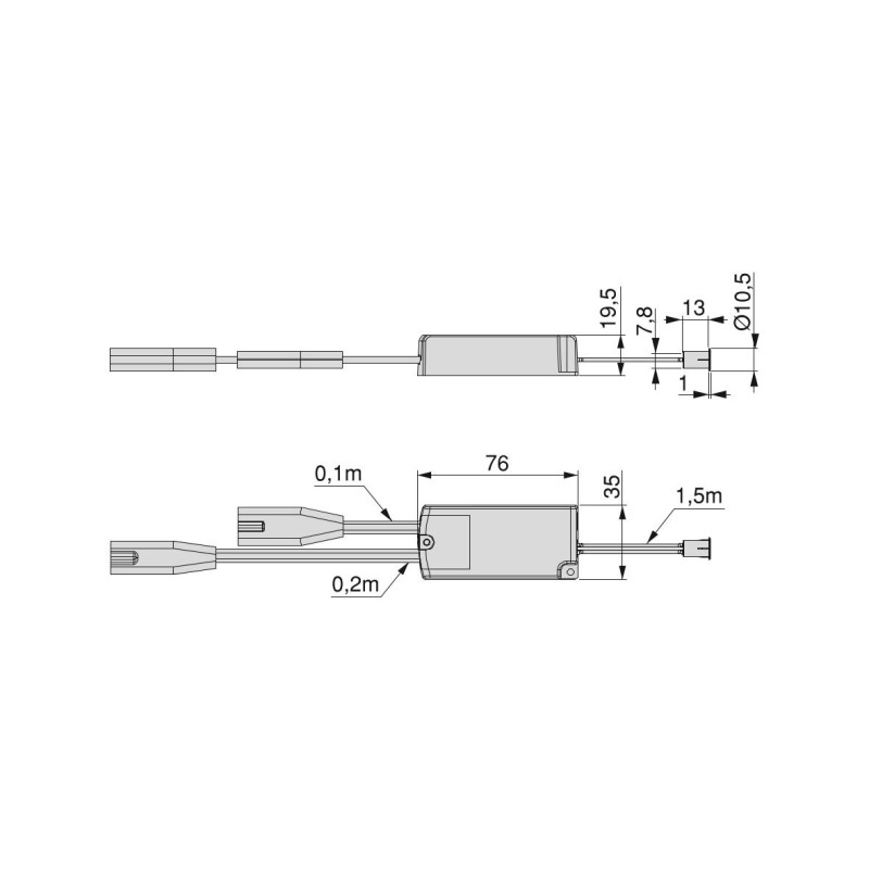 SENSOR POINT SWITCH SIMPLE INTERRUPTOR 240V AC 5040525