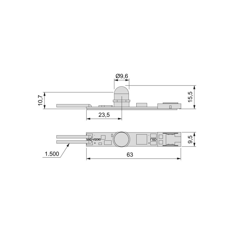 SENSOR MOVIMIENTO LYNX Z 12/24V 5208220