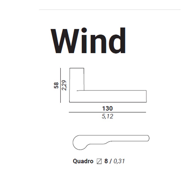 JUEGO MANILLA ROSETA MODELO WIND