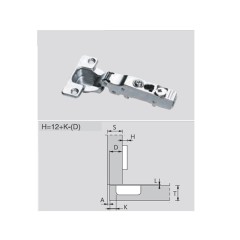 BISAGRA PIVOT-PRO C85 SOFT D35 RECTA