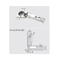 BISAGRA C16 DIAM.26 RECTA C-0 M/TOR