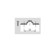 BASE CRUZ C/R EXC P/ BIS 155° H18 SUPER CODO