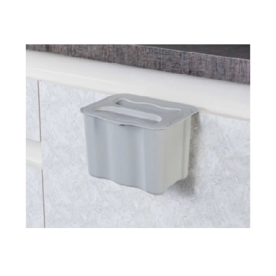 CONTENEDOR BASURA ENCIMERA GRIS 5L S-2575