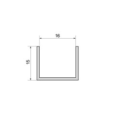 PERFIL U 16 3M