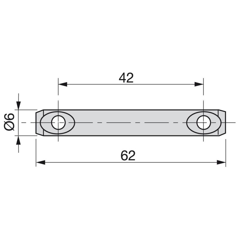 ENGANCHE D6X62 ZINC 5232305