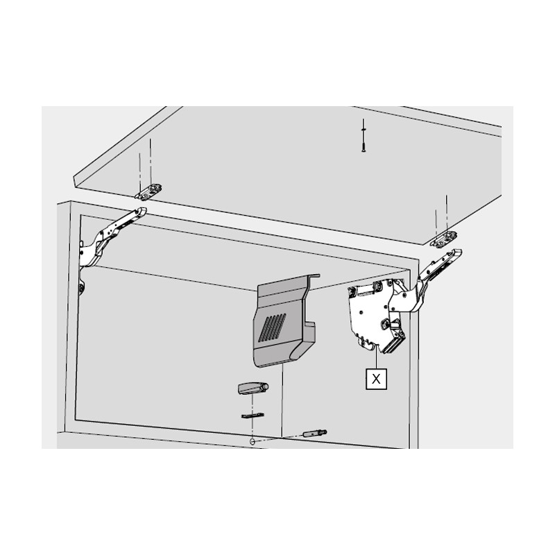 MECANISMO AVENTO HK-S TIP-ON