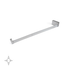 BARRA COLGAR APLIQUE CASTOR ALUMINIO