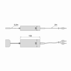 CONVERTIDOR LED 72W 12V MLD 5222420