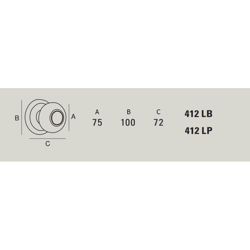 POMO TIRADOR Ø 100 MM