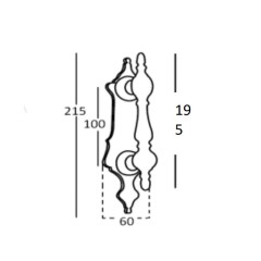 LLAMADOR COLUMNA L.BR 215 M.EST912LB