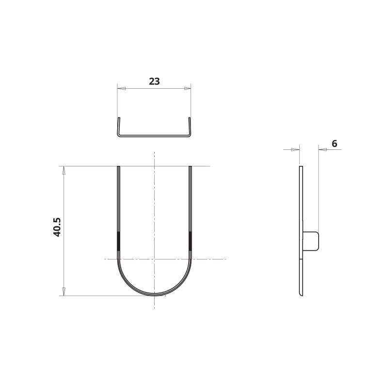 TAPA BISAGRA INVISIBLE 230 4 UN