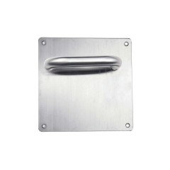 MANILLON 170X170 PLACA CUADRADA PARA MANILLA U INOX