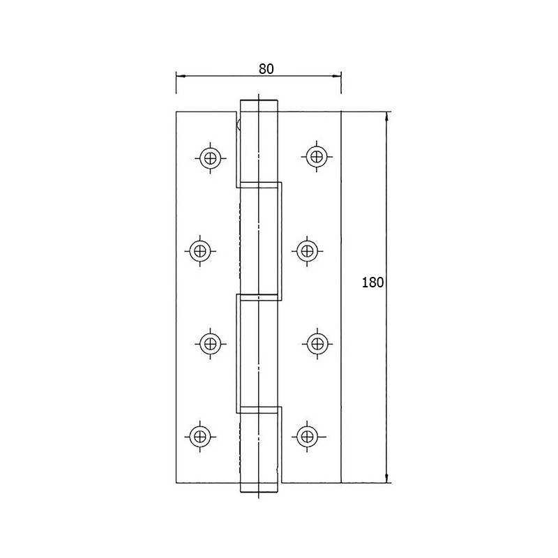 BISAGRA DE VAIVEN SIMPLE ACCION MOD-907