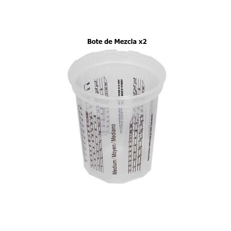 PACK 2 HARD SMART CUPS MINI PARA DOSIFICAR